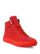 Jimmy Choo Calf Leather High-top Sneakers