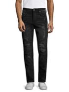 True Religion Distressed Straight-fit Jeans