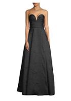 Basix Black Label Embroidered Strapless Ball Gown