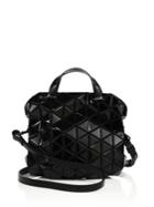 Bao Bao Issey Miyake Tonneau Geometric Faux-leather Crossbody Bag