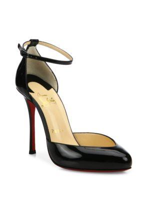 Christian Louboutin Dollyla Patent Leather D'orsay Pumps