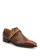 Corthay Arca Buckle Pullman French Leather Dress Shoes