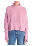 Msgm Destroyed Waffle Knit Sweater