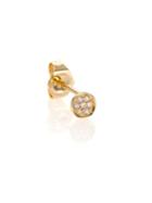 Sydney Evan Diamond & 14k Yellow Gold Tiny Disc Single Stud Earring