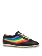 Gucci Falacer Leather Sneakers