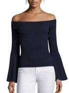Milly Selena Off-the-shoulder Top