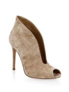 Gianvito Rossi Studded Suede Booties