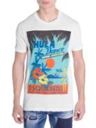 Dsquared2 Hula Dance Graphic Cotton Tee