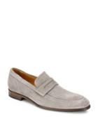 Saks Fifth Avenue Collection Suede Penny Loafers