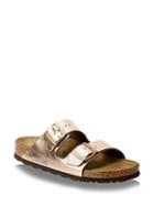 Birkenstock Arizona Metallic Slip-on Sandals