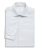Eton Thin Gingham Print Regular-fit Cotton Dress Shirt