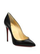 Christian Louboutin Pigalle Follies 100 Leather Point Toe Pumps