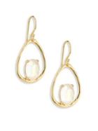 Ippolita Rock Candy? Small Mother-of-pearl Doublet & 18k Yellow Gold Oval Earrings