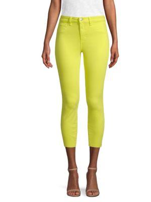 L'agence High-rise Cropped Skinny Jeans