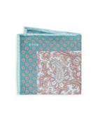 Eton Paisley-print Silk Pocket Square