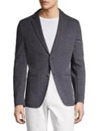 Michael Kors Birdseye Knit Regular Fit Blazer