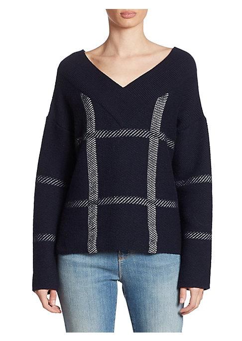 Armani Collezioni Knit V-neck Sweater