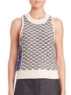 3.1 Phillip Lim Outlinking Croped Tank Top