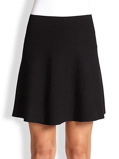 Theory Doreene A-line Knit Skirt