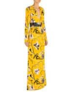 Emilio Pucci Belted Long Dress