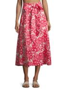 Lisa Marie Fernandez Tomato Floral Skirt