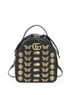 Gucci Metal Mix Gg Marmont Leather Backpack