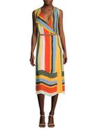 Tory Burch Bettina A-line Silk Midi Dress