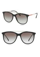 Prada Linea Rossa 54mm Gradient Matte Black Sunglasses