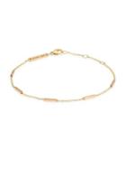 Zoe Chicco 14k Gold Bar Chain Bracelet