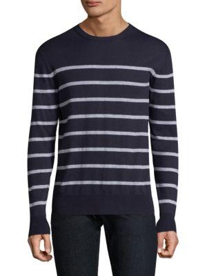 Eleventy Striped Roundneck Sweater