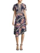 Nanette Lepore Primavera Floral Silk Dress