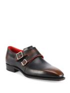 Corthay Arca Double Monk-strap Calf Leather Shoes