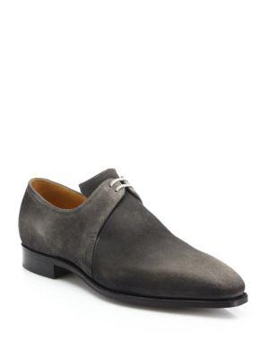 Corthay Suede Derby Shoes