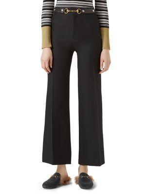 Gucci Belted Wide-leg Pants