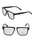 Balmain 59mm Square Tortoiseshell Eyeglasses