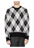 Ami Wool-blend Jacquard Sweater