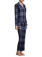 Rails Plaid Long Sleeve Pant Pajama Set