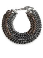 Lafayette 148 New York Double Chainlink Necklace