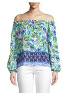 Lilly Pulitzer Lou Lou Off-the-shoulder Blouse