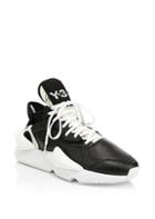 Y-3 Kaiwa Leather Sneakers