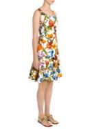 Dolce & Gabbana Floral Bamboo-print Dress