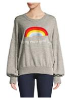 Spiritual Gangster Wool & Cashmere Rainbow Sweater