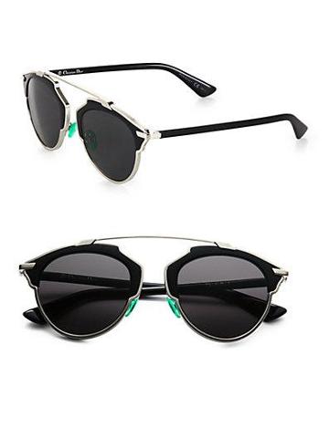 Dior So Real 55mm Pantos Sunglasses