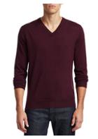 Saks Fifth Avenue Collection V-neck Lightweight Cashmere Sweater