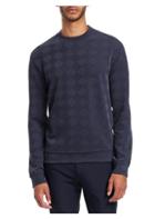 Emporio Armani Jacquard Geometric Pattern Sweatshirt