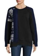 Burberry Tinhela Panelled Sweater