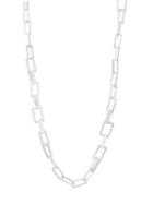 Stephanie Kantis Sterling Silver Plated Spear Chain Necklace