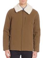 A.p.c. Militaire Sherpa Collar Jacket