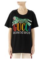 Gucci Gucci Cities Print Tiger T-shirt