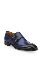 Saks Fifth Avenue Collection By Magnanni Double Monk Strap Derby Shoes